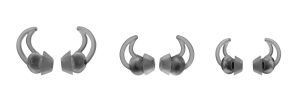 QuietControl StayHear+ tips (2 pairs)
